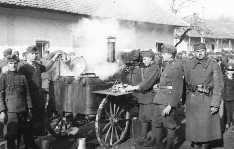 Питание солдат во время Великой Отечественной войны