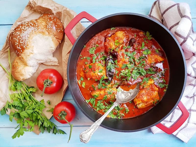 Рыба по-мароккански