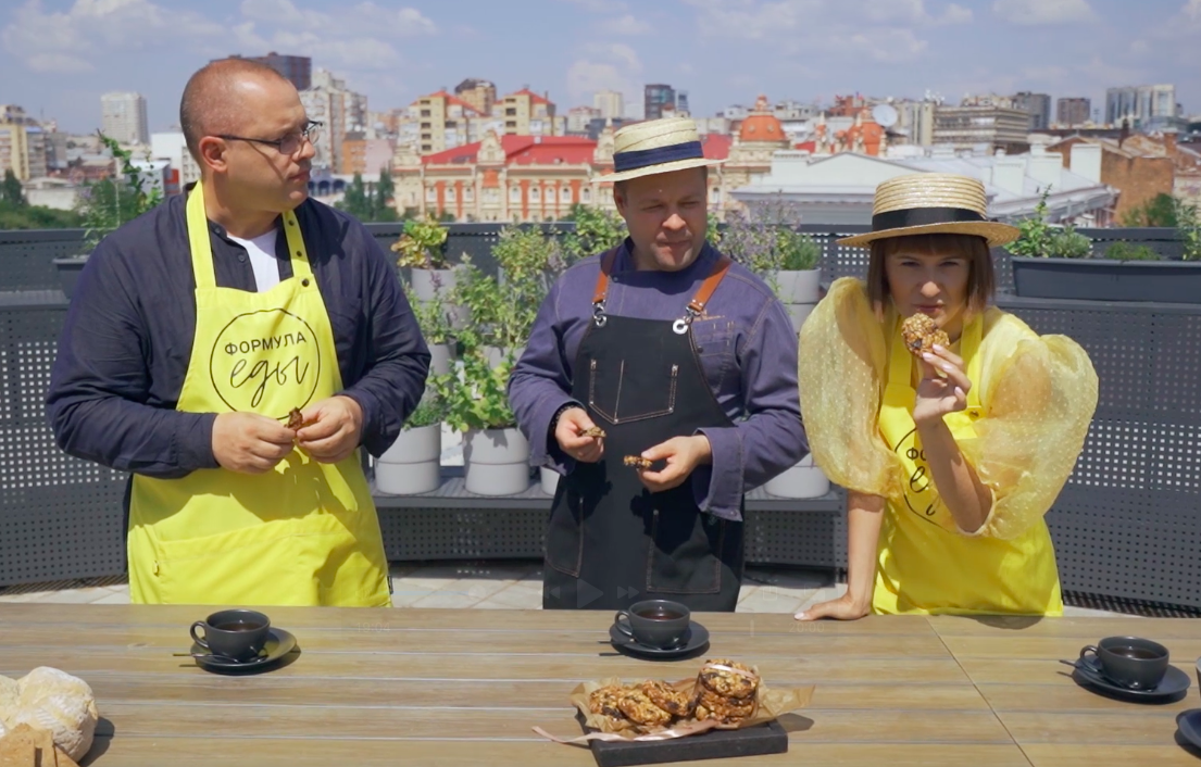 Рецепт программы «Формула еды»: низкокалорийное овсяное печенье