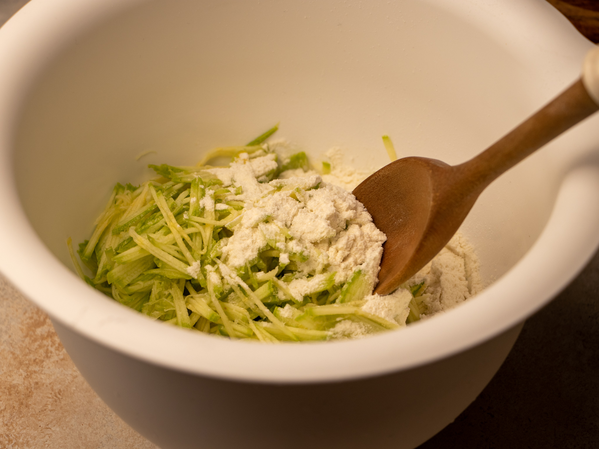 Кабачковые оладьи 3