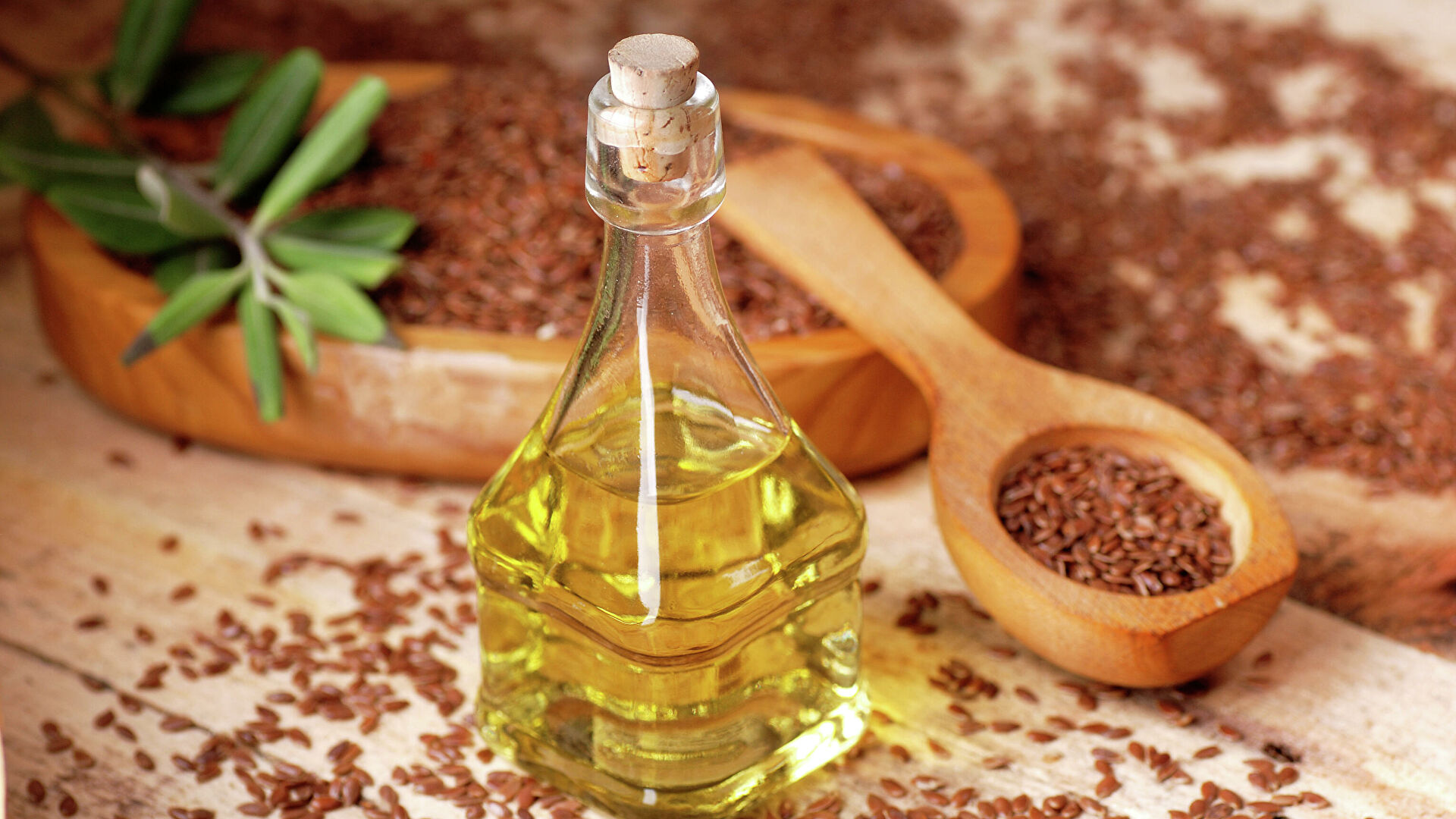 Льняное масло – природный источник омега-3 
