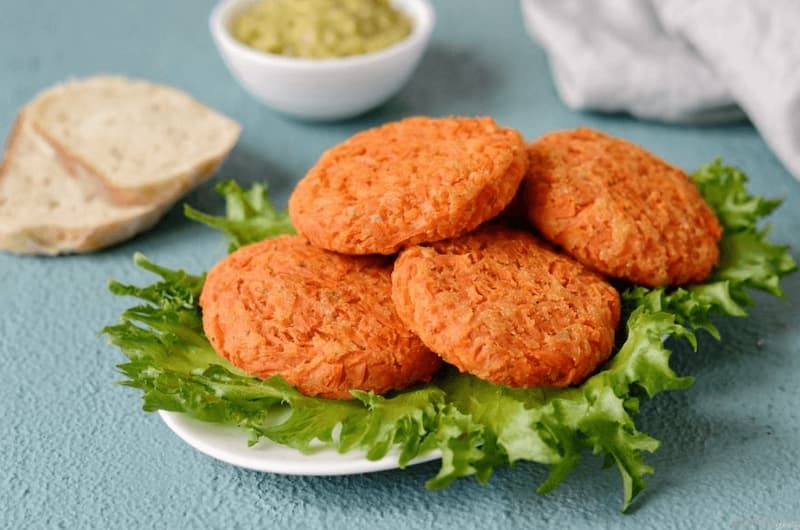 Бургеры из моркови