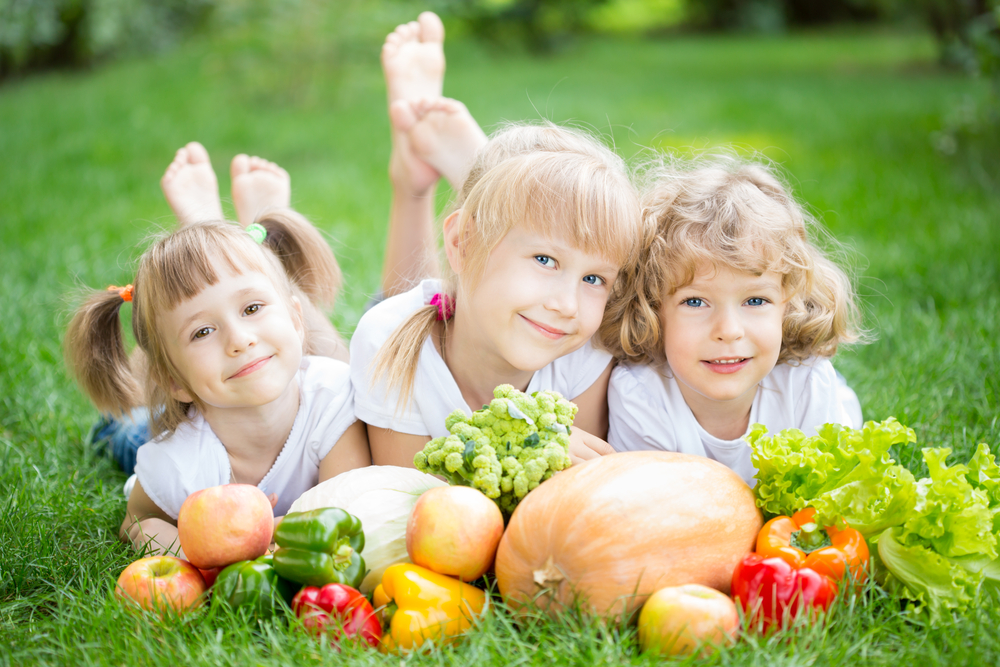 Дети узнают все о здоровом питании  