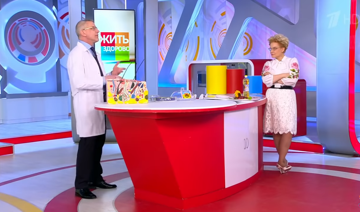 «Жить Здорово»: продукты для волос