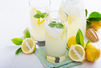 Освежающий домашний лимонад