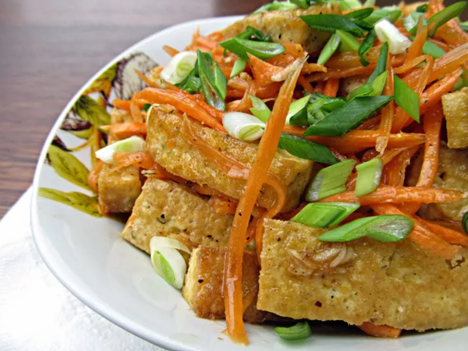 Салат с сыром тофу рецепт с фото пошагово