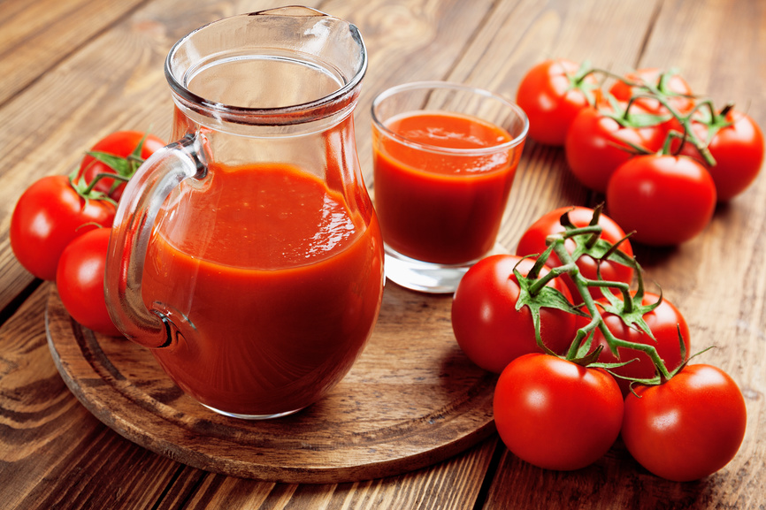 Как производят томатный сок