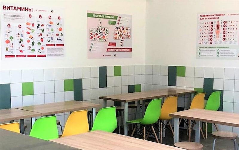 Роспотребнадзор: завершен ремонт школьных столовых в регионах в рамках акции проекта «Здоровое питание» и Группы «Черкизово»