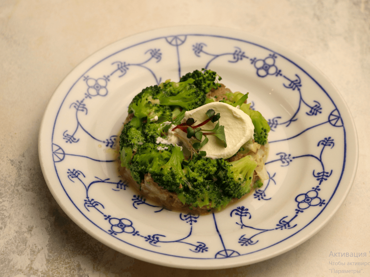 Запеканка мясная паровая с брокколи и цветной капустой 11