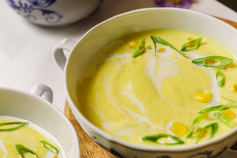 Крем-суп из кукурузы