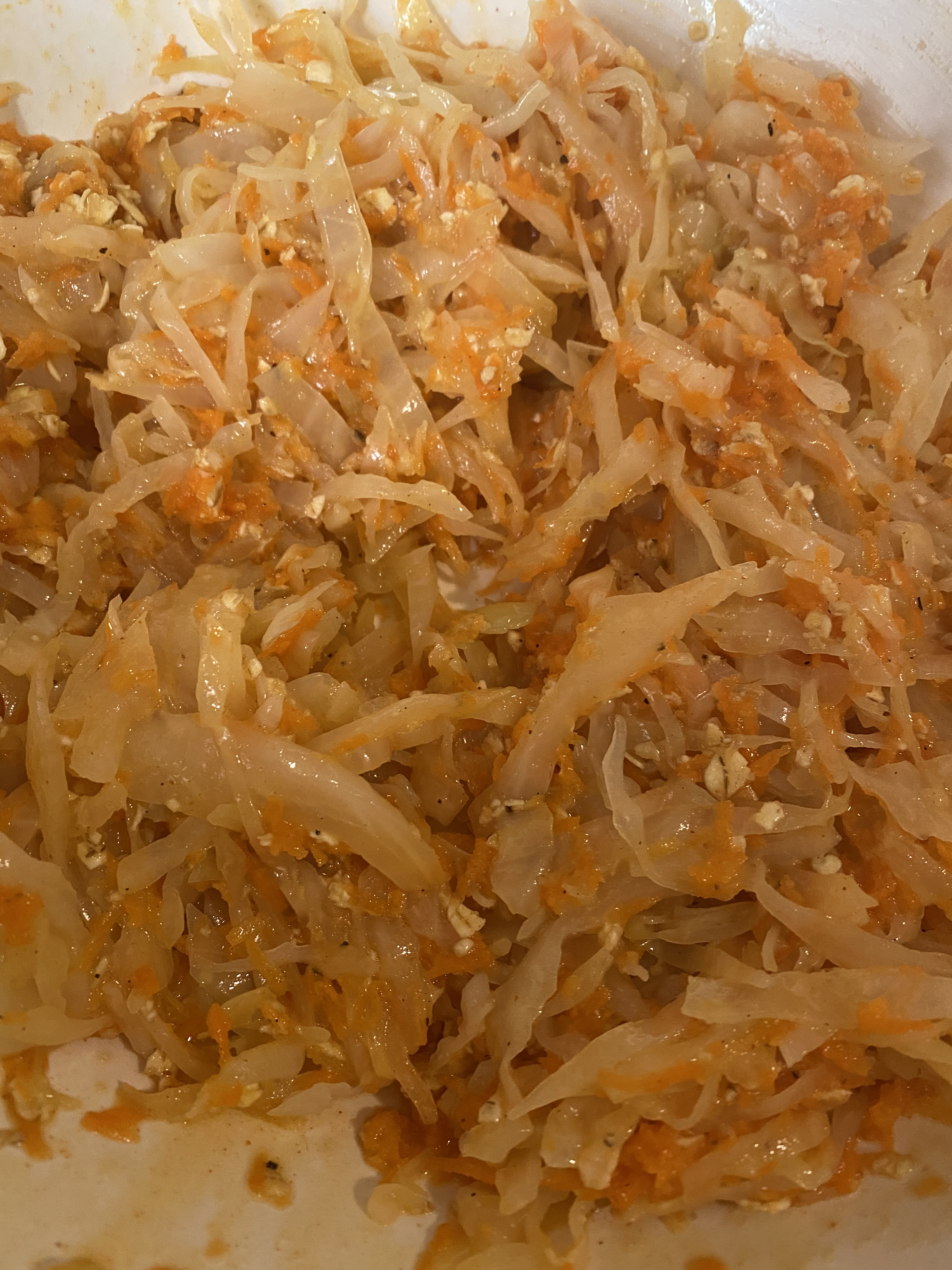 Шаг 3. Перемешиваем до равномерного распределения ингредиентов