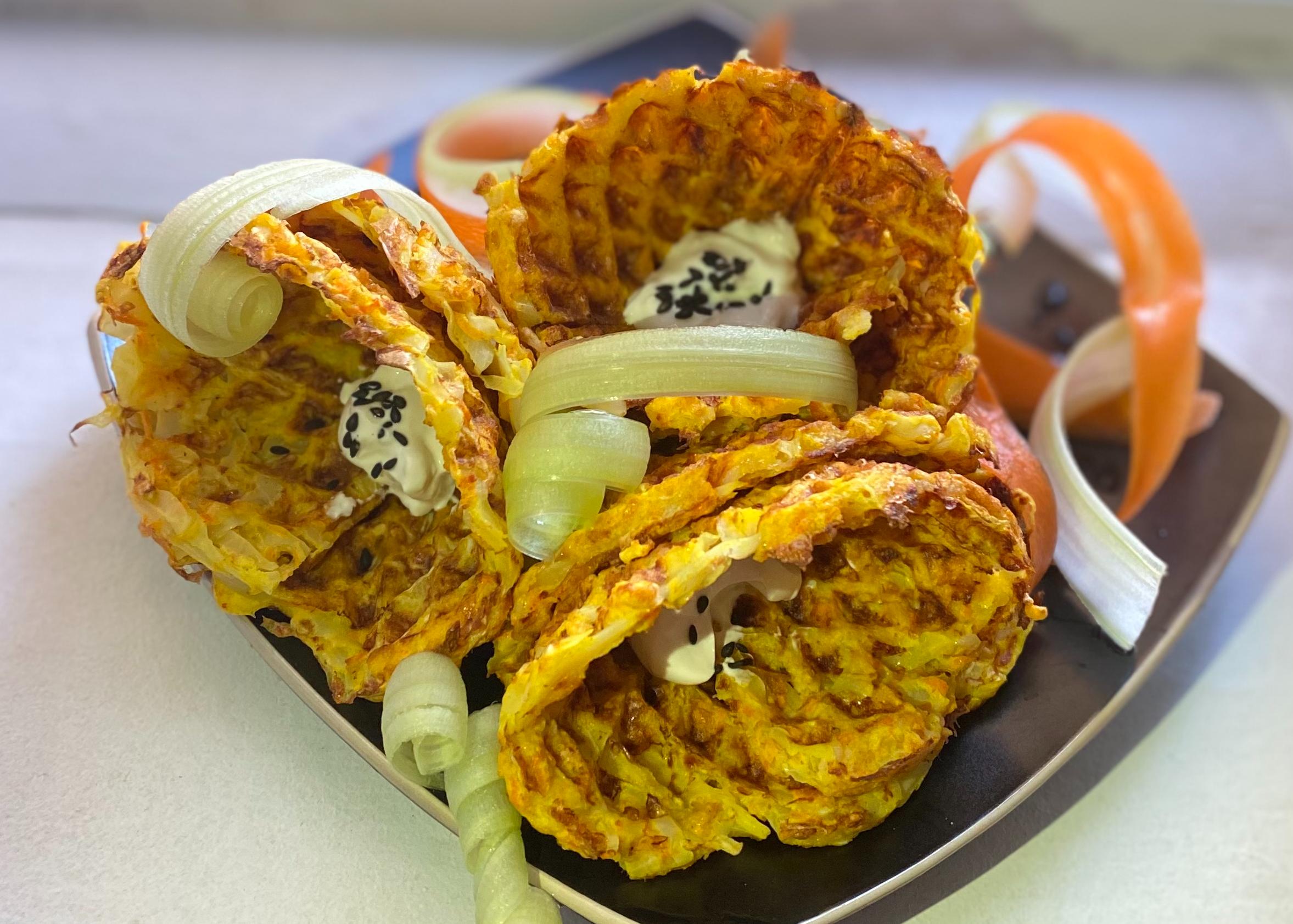 Вафли из белокочанной капусты