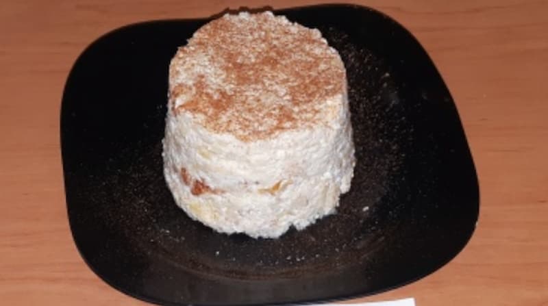 Творожный чизкейк с яблоком ПП