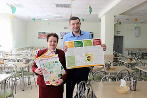 Специалисты Управления Роспотребнадзора Липецкой области провели мероприятия по здоровому питанию