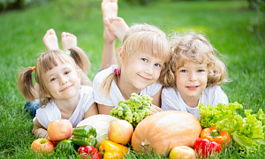 Дети узнают все о здоровом питании