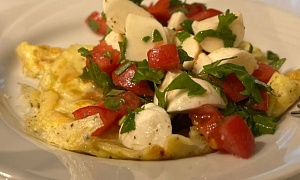 Яично-овощной завтрак