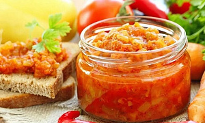 Овощная икра «по-саратовски»